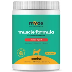 MYOS Canine Muscle & Joint Formula with Green Lipid Mussel