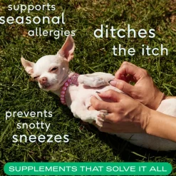 Native Pet Allergy Seasonal Skin Allergies Supplement for Dogs