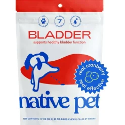 Native Pet Bladder Urinary Tracts Chicken Chews Dog Supplement