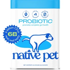 Native Pet Probiotic & Prebiotic Powder for Dogs