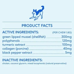 Native Pet Relief Joint Support Chicken Chews For Dogs