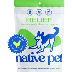 Native Pet Relief Joint Support Chicken Chews For Dogs