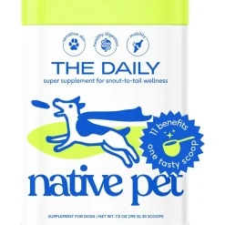 Native Pet The Daily Powder Supplement 11-in-1 Multivitamins for Dogs