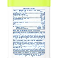 Native Pet The Daily Powder Supplement 11-in-1 Multivitamins for Dogs