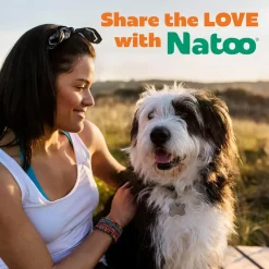Natoo Crunchy Biscuits Coconut & Mango Flavor Dog Treats, 8-oz
