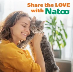 Natoo Meal Topper or Treat Tuna & Brown Rice in Broth Cat Food