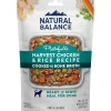 Natural Balance Pet Foods Original Ultra Platefulls Wet Dog Food Pouch Harvest Chicken & Rice Recipe, 9-oz case of 12