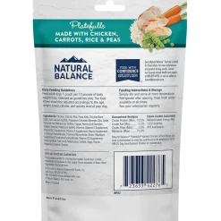 Natural Balance Pet Foods Original Ultra Platefulls Wet Dog Food Pouch Harvest Chicken & Rice Recipe, 9-oz case of 12