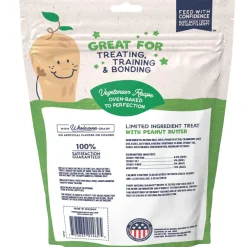 Natural Balance Pet Foods Rewards Bite-Size Crunchy Biscuits Small Breed Dog Treats Peanut Butter, 8-oz
