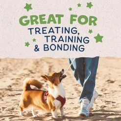 Natural Balance Pet Foods Rewards Bite-Size Crunchy Biscuits Small Breed Dog Treats Peanut Butter, 8-oz