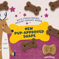 Natural Balance Pet Foods Rewards Bite-Size Crunchy Biscuits Small Breed Dog Treats Venison, 8-oz