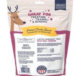 Natural Balance Rewards Crunchy Biscuits with Real Venison Dog Treats