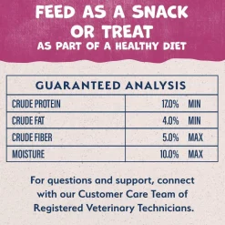 Natural Balance Rewards Crunchy Biscuits with Real Venison Dog Treats