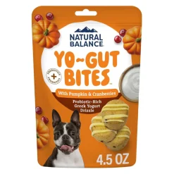 Natural Balance Yo-Gut Bites Crunchy Dogs Treats