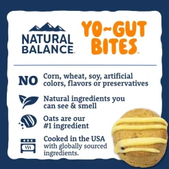 Natural Balance Yo-Gut Bites Crunchy Dogs Treats