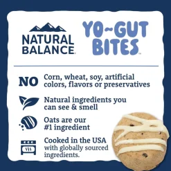 Natural Balance Yo-Gut Bites Crunchy Dogs Treats