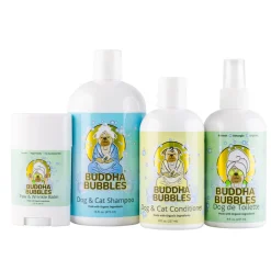 Natural Cravings Buddha Bubbles Grab-and-Go Set Organic Shampoo & Conditioner for Dogs & Cats