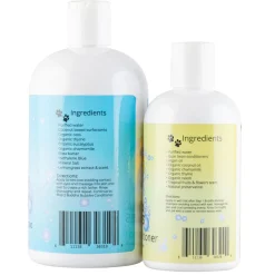 Natural Cravings Buddha Bubbles Grab-and-Go Set Organic Shampoo & Conditioner for Dogs & Cats