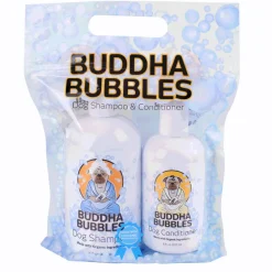 Natural Cravings Buddha Bubbles Grab-and-Go Set Organic Shampoo & Conditioner for Dogs & Cats