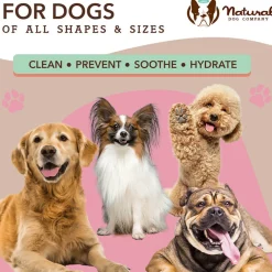 Natural Dog Company Extra Large Grooming Wipes (50 wipes)