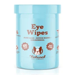 Natural Dog Company Eye Wipes for Dogs (90 wipes)