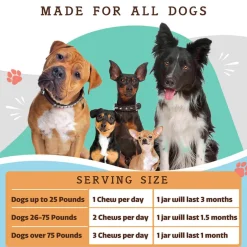 Natural Dog Company Multivitamin All-In-One Soft Chews for Dogs (90 Chews)