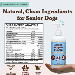 Natural Dog Company Senior Support Fish Oil (16 oz)