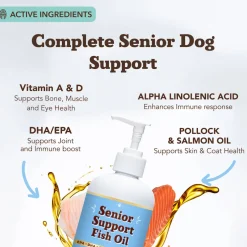 Natural Dog Company Senior Support Fish Oil (16 oz)