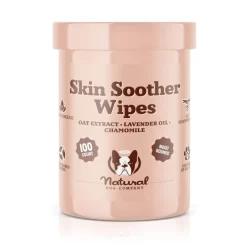 Natural Dog Company Skin Soother Wipes (100 Wipes)