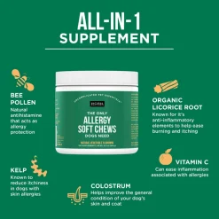 Natural Rapport the Only Allergy Soft Chews Dogs Need Allergy Supplement