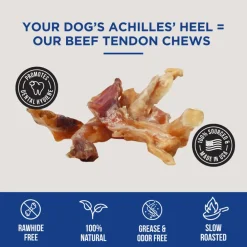 Natural Rapport The Only Beef Tendon Chews Dogs Need