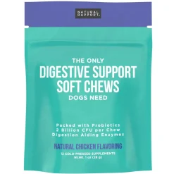 Natural Rapport The Only Digestive Support Soft Chews Dogs Need Digestive Supplement