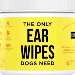 Natural Rapport The Only Ear Wipes Dogs Need, 100 count