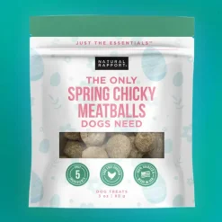 Natural Rapport The Only Spring Chicky Meatballs Dogs Need (3 oz)