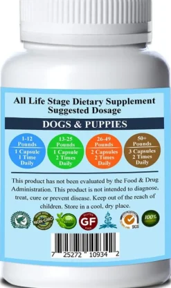 Natura Petz Organics Break It Up! Herbal Kidney & Bladder Stone Support for Dogs