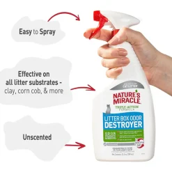 Nature's Miracle Litter Box Odor Destroyer Spray (24 oz)