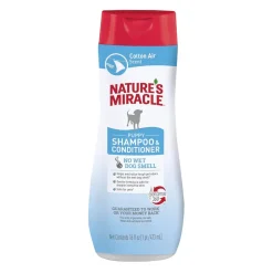 Nature's Miracle Puppy Shampoo & Conditioner Cotton Air Scent (16 oz)