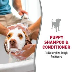 Nature's Miracle Puppy Shampoo & Conditioner Cotton Air Scent (16 oz)