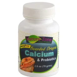 Nature Zone Bearded Dragon Calcium & Probiotics Supplement (2.8 oz)