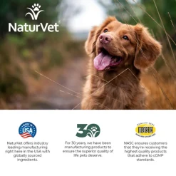 NaturVet Adult Daily Care Multi-Benefit 10-in-1 Support For Dogs (60 Soft Chew)