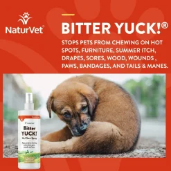NaturVet Bitter Yuck! No Chew Spray for Dogs & Cats