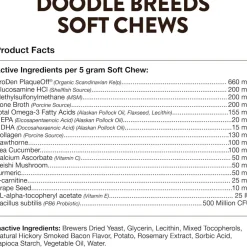 NaturVet Breed Specific Doodle Breeds Supplement Soft Chews for Dogs, 50 count