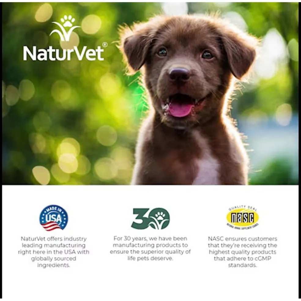 NaturVet Puppy Daily Care Multi-Benefit 6-in-1 Support For Puppies (60 Soft Chews)