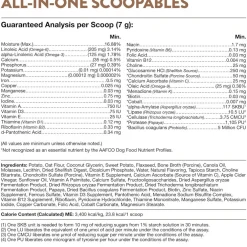 NaturVet Scoopables All-In-One Daily Essentials Plus 4-in-1 Support for Dogs, 11-oz