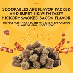 NaturVet Scoopables Coprophagia Stool Eating Deterrent Plus Breath Aid for Dogs, 11-oz