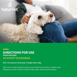 NaturVet Scoopables No Scoot Anal Gland Support Plus Pumpkins For Dogs, 11-oz