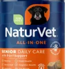 NaturVet Senior Daily Care Multi-Benefit 8-in-1 Support For Dogs (60 Soft Chews)