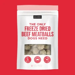 Nautral Rapport The Only Freeze Dried Beef Meatballs Dogs Need