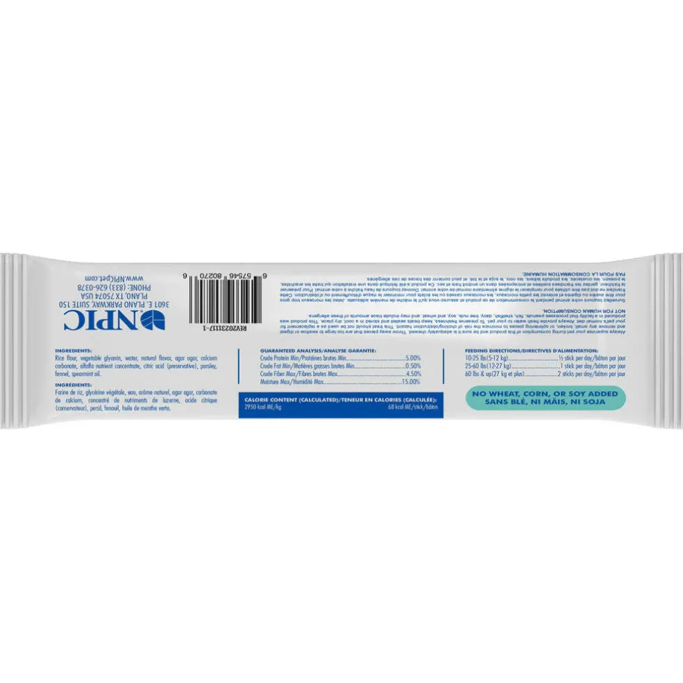 N-Bone FLOSSta Dual Action Mint Flavor Dental Dog Chews