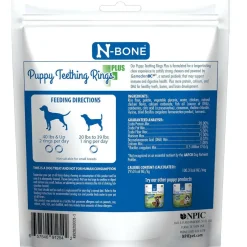 N-Bone Puppy Teething Rings Plus, Chicken Flavor